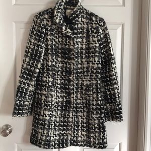 Comfy tweed coat